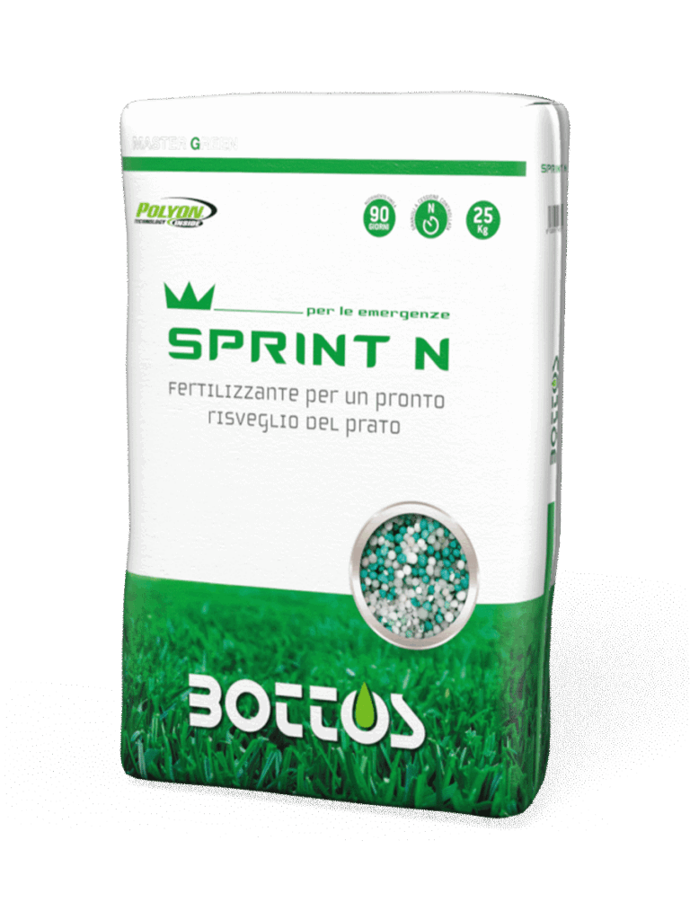 Concime primaverile Bottos per il risveglio del prato dopo l&rsquo;inverno