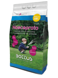 Nasceprato, prodotto pensato per favorire la germinazione e la crescita iniziale del tappeto erboso.