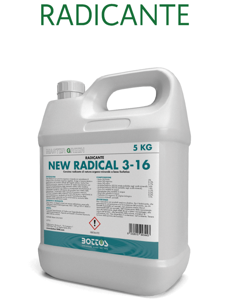NEW RADICAL<br>3-16-0 sacco