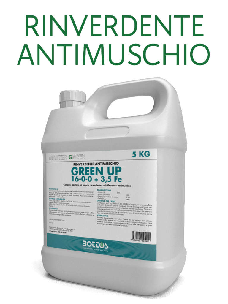 GREEN UP<br>16-0-0 + 3,5 Fe sacco