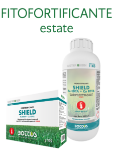 Shield, prodotto pensato per supportare la protezione e il benessere del tappeto erboso.