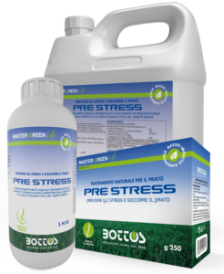 Pre Stress, prodotto pensato per supportare il tappeto erboso prima e durante i periodi di stress ambientale.