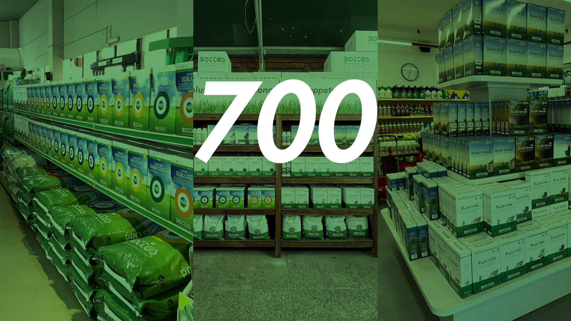 700 rivendite