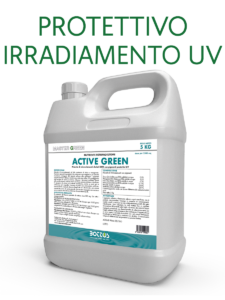 Active Green, prodotto pensato per colorare, proteggere e migliorare l’aspetto estetico del tappeto erboso.