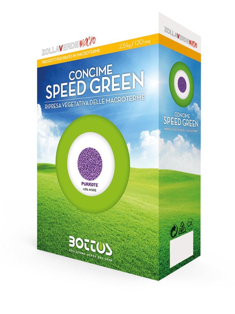 concime speed green per prima concimazione macroterme prato