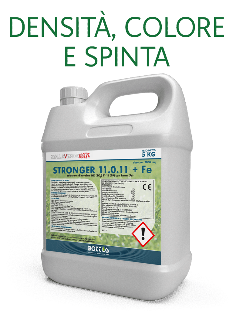 STRONGER<br> 11-0-11<br>+ Fe sacco